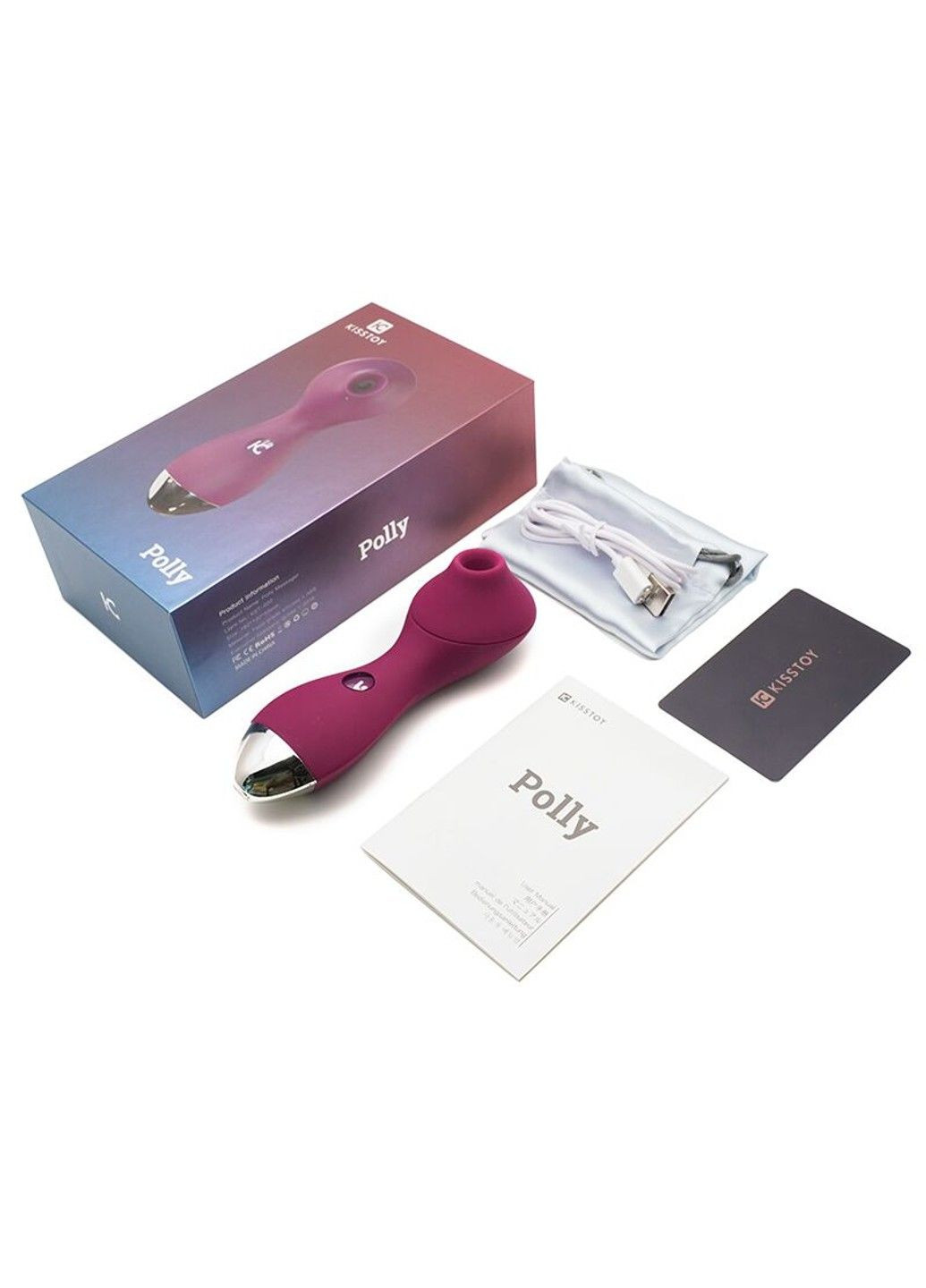 Вакуумний стимулятор KISTOY Polly Violet KissToy (316252576)