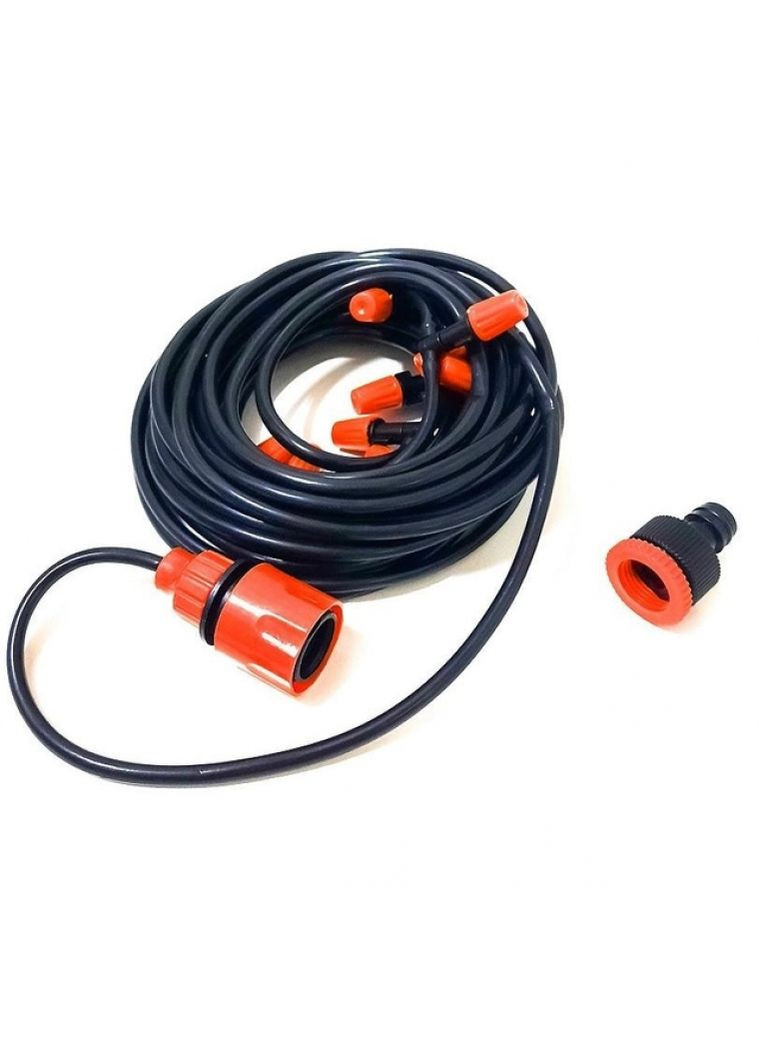 Система туманообразования для сада черная ПВХ насадка для полива охлаждение увлажнение ProDobro (365443136)