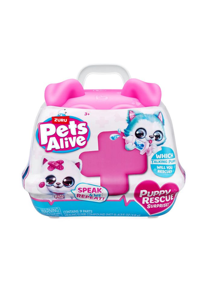 Інтерактивний ігровий набір Повторюшка-лікар Pets Alive 9540 серії "Pet Shop Surprise" S3 Pets & Robo Alive (341609848)