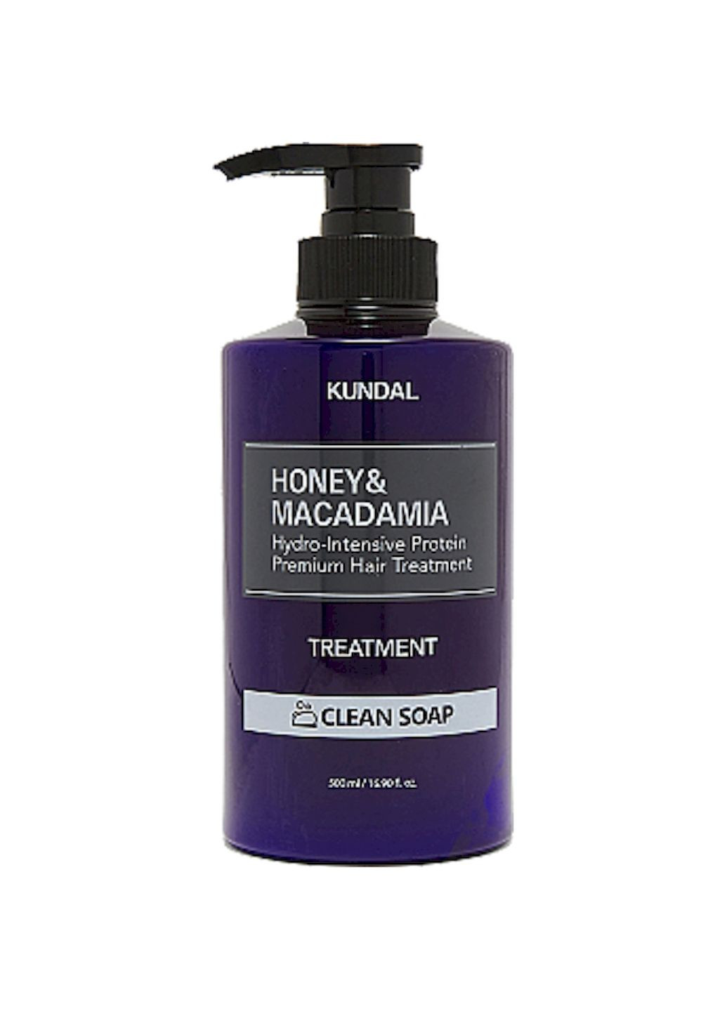 Кондиционер для волос Honey & Macadamia Treatment Clean Soap аромат "Душистое мыло", 500 мл Kundal (304051084)