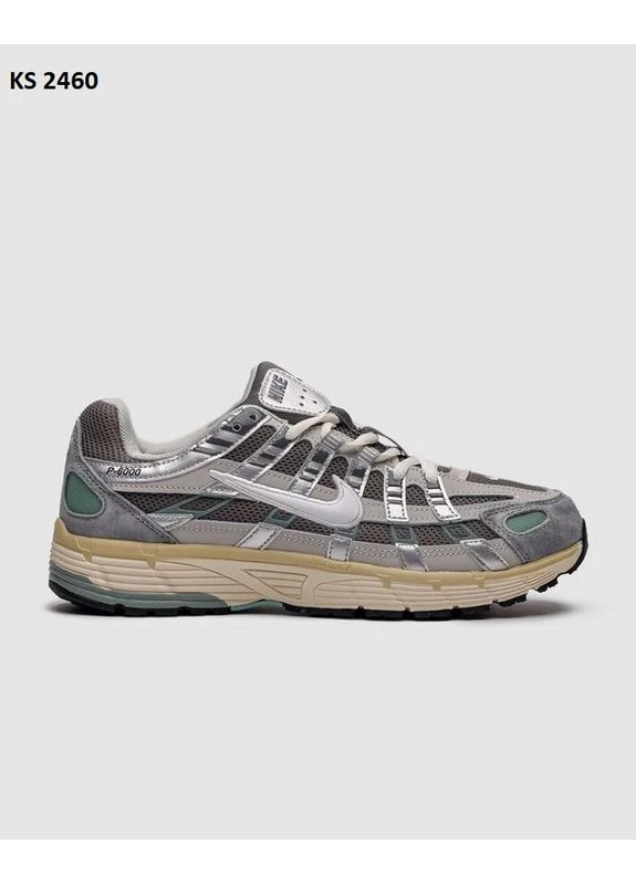 Сірі літні кросівки nike p-6000 gray найк п-6000 сірі No Brand