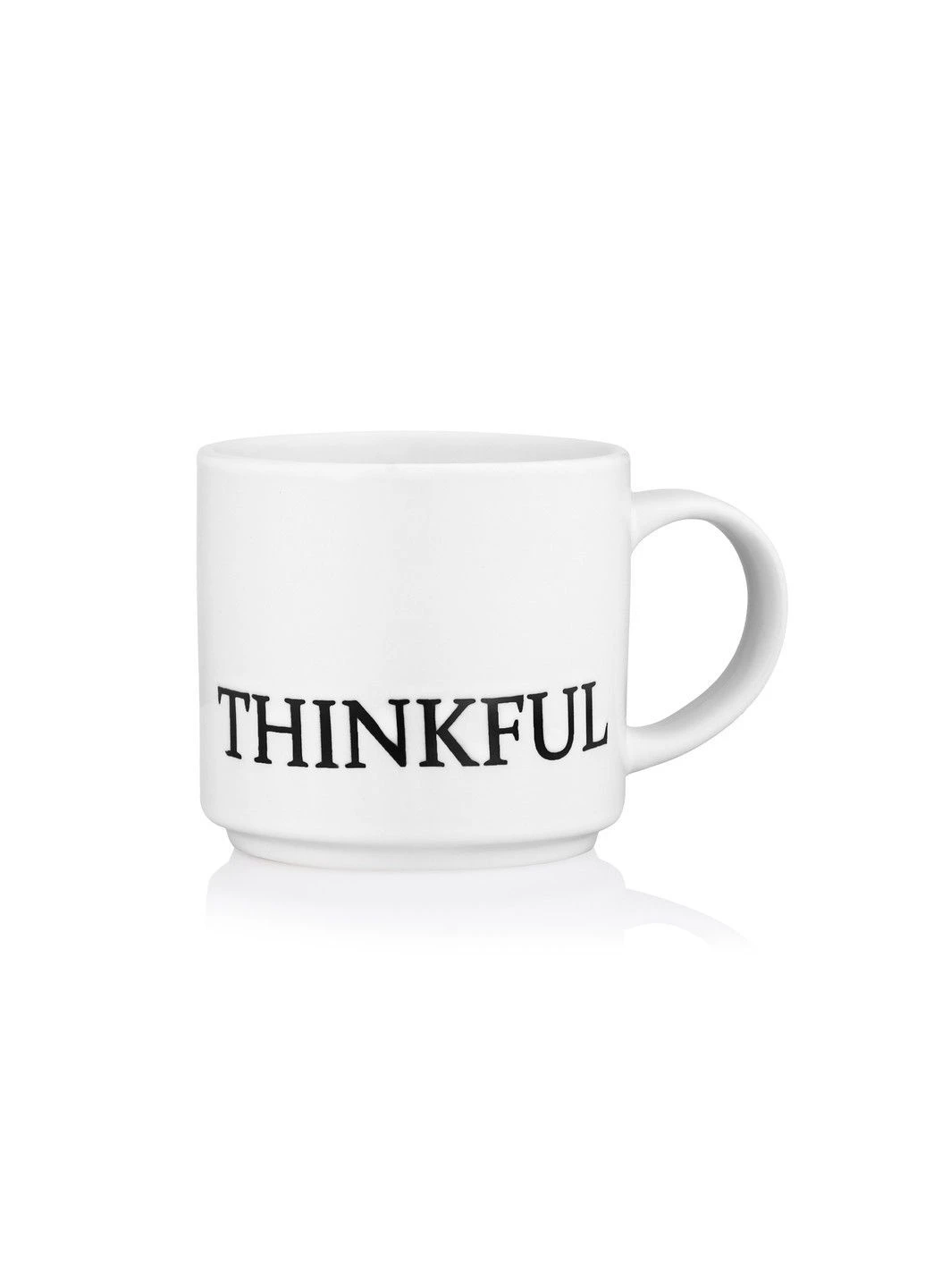 Чашка Thinkful, 420мл, біла кераміка Ardesto (365276488)