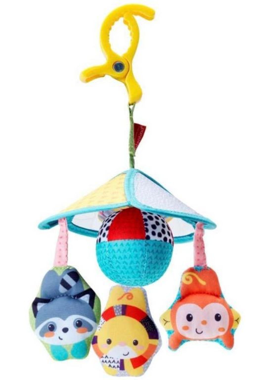 Навесная игрушка Карусель с прищепкой () Infantino 315107 (351356465)