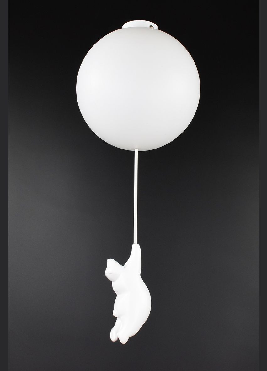 Люстра стельова на 1 лампочку 26803 Білий 50х20х20 см. Sunnysky (364753155)