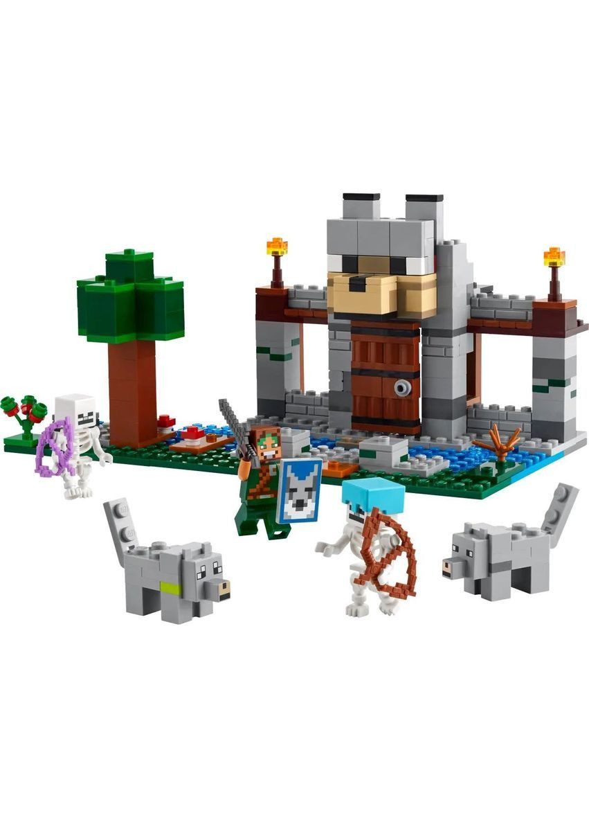 Конструктор Minecraft Вовк із Цитаделі, 312 деталей () Lego 21261 (367032679)