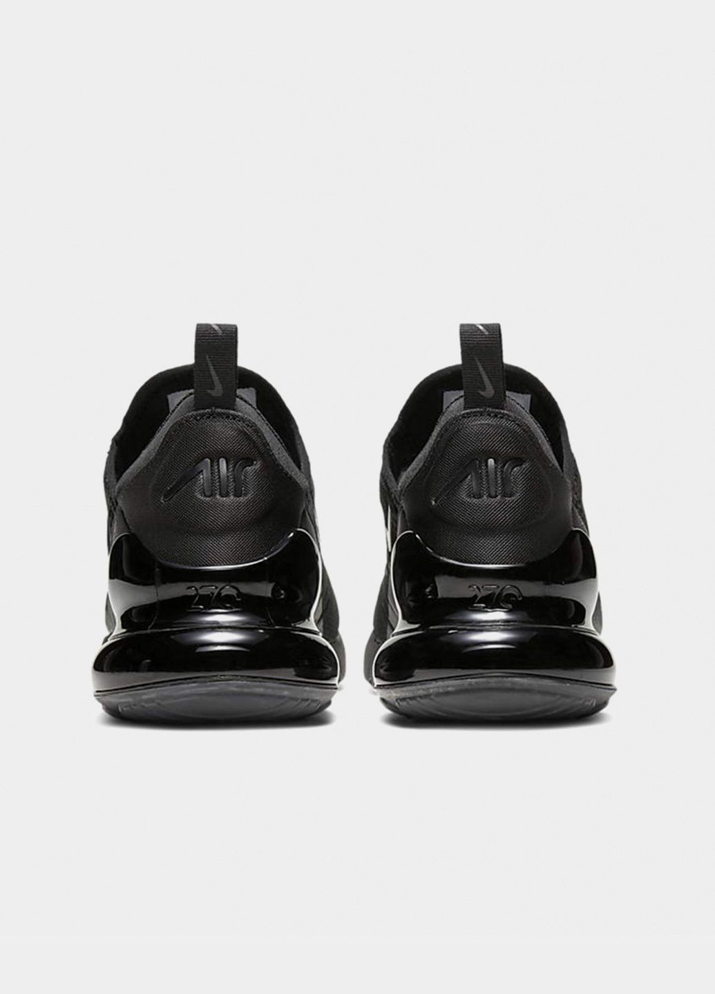 Черные всесезонные мужские кроссовки air max 270 ah8050-005 весна-лето сетка текстиль черные Nike