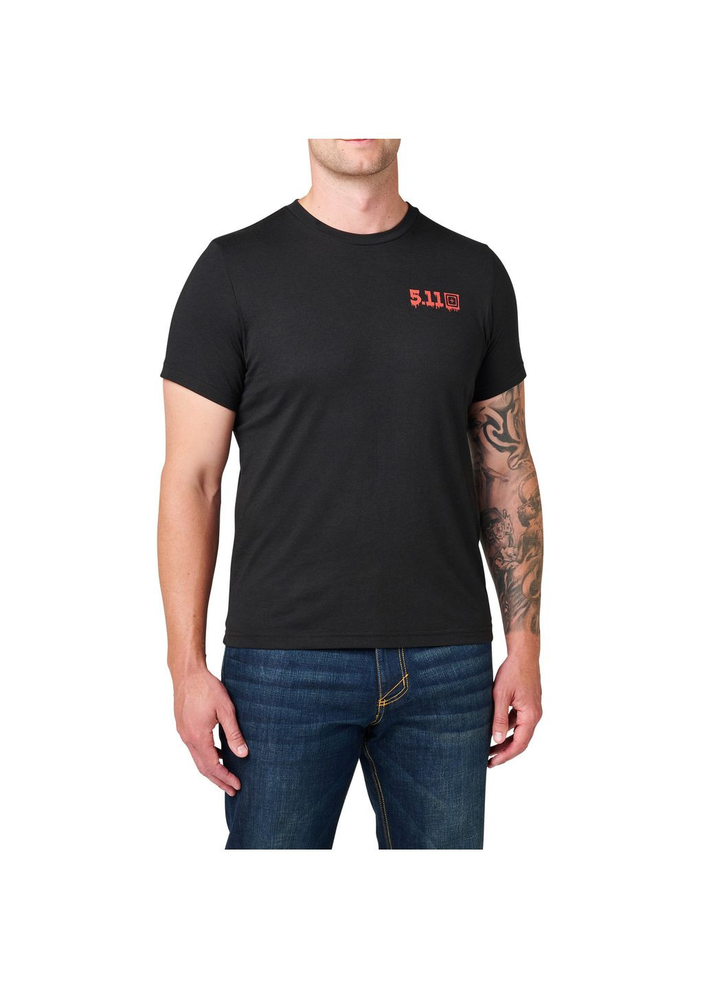 Футболка з малюнком Halloween Nightmare Black 5.11 Tactical (315822876)