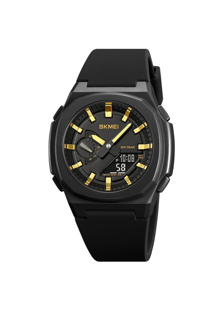 2091BKGDBK Black-Gold-Black Skmei (341336947)