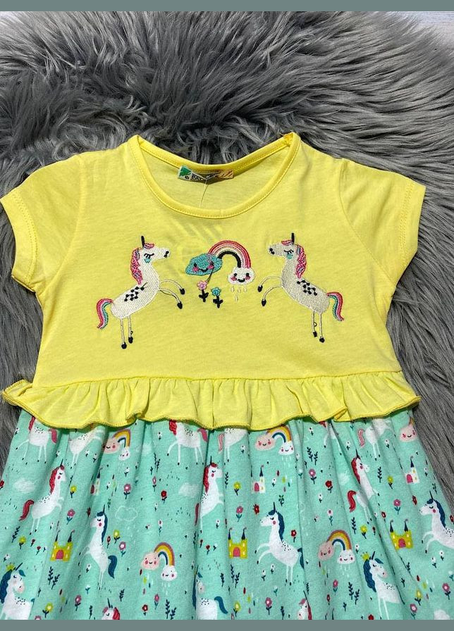 Жёлтое платье Paty Kids (325905755)