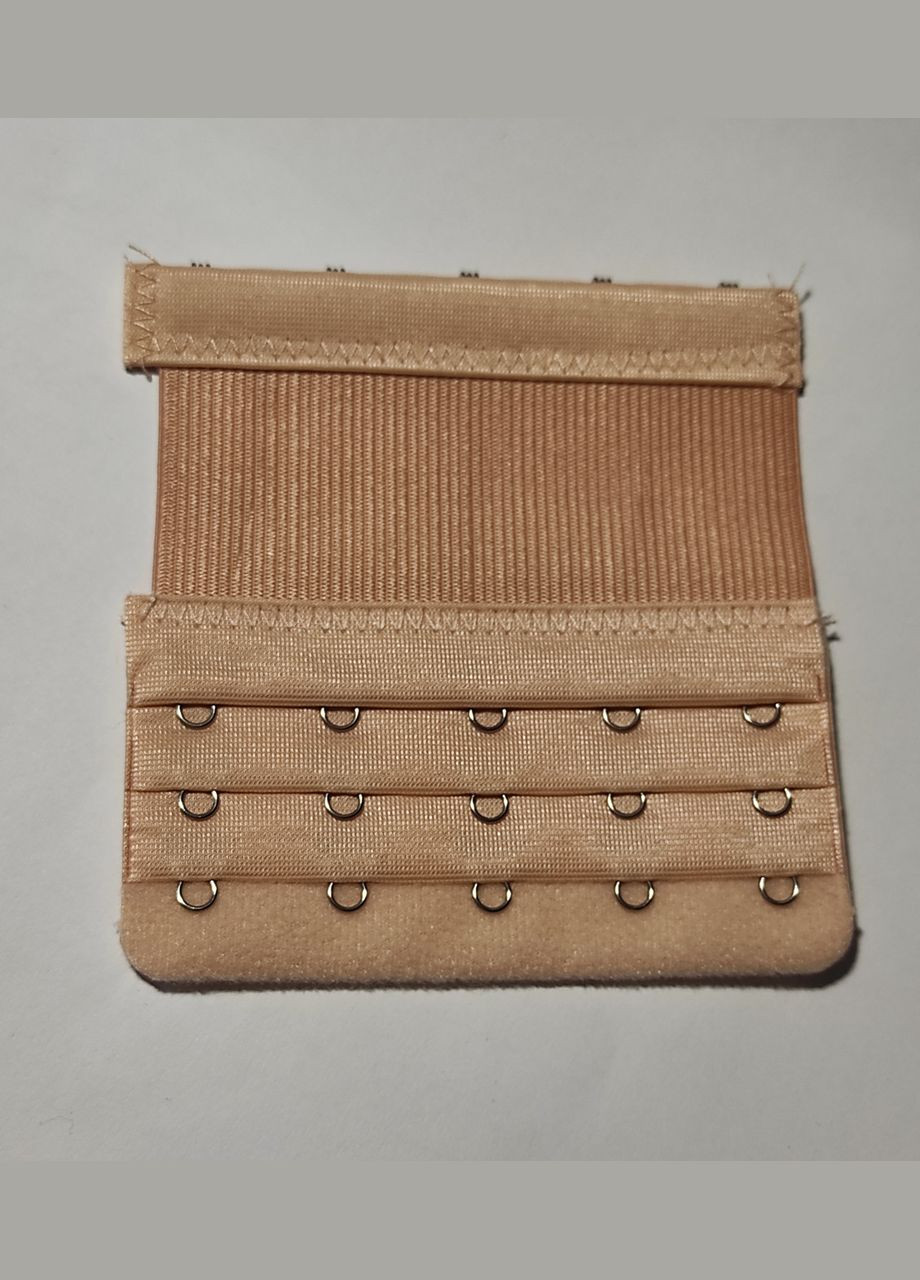 Подовжувач-розширювач спинки бюстгальтера з резинкою до 9 см 5 гачків Засмага No Brand (307364820)