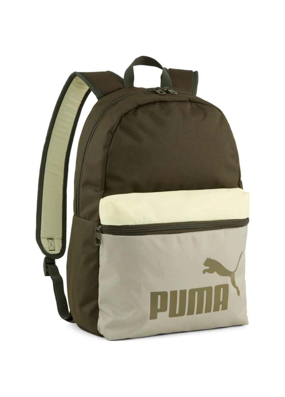 Рюкзак PHASE CB Backpack 22L Оливковый 44 х 30 х 14 см Puma (367585449)
