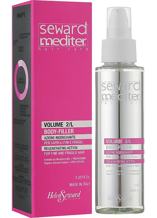 Відновлювальна і зміцнювальна сироватка для волосся Volume 2/L Body-Filler 100ml (1048157-81974) Helen Seward (368611871)