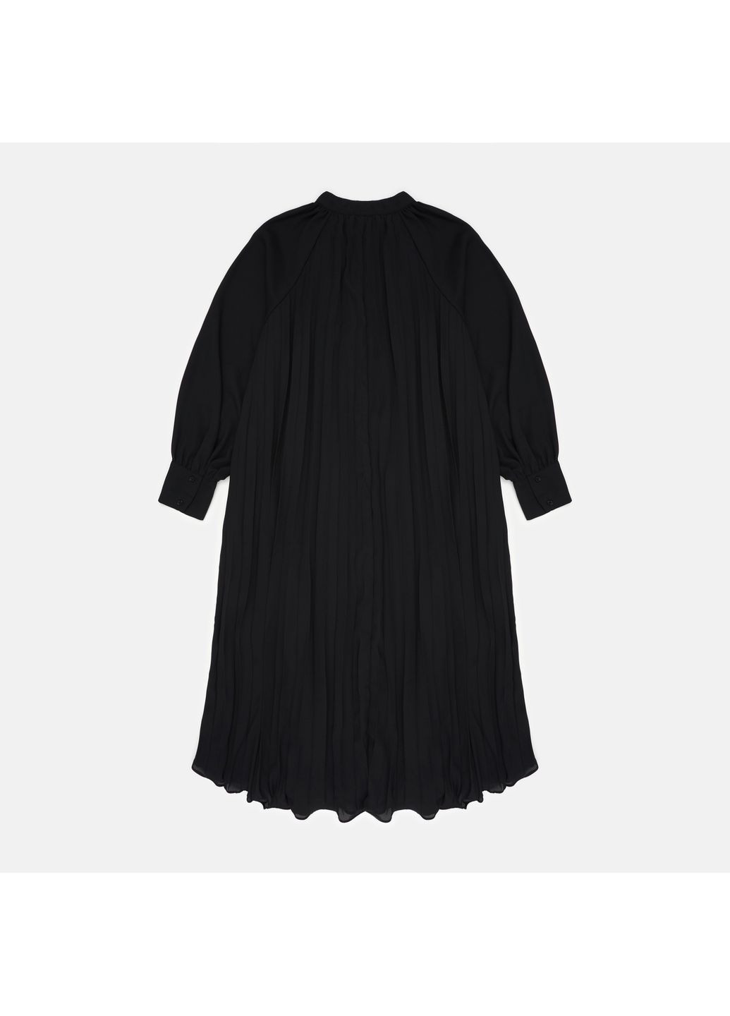 Черное кэжуал платье H&M однотонное