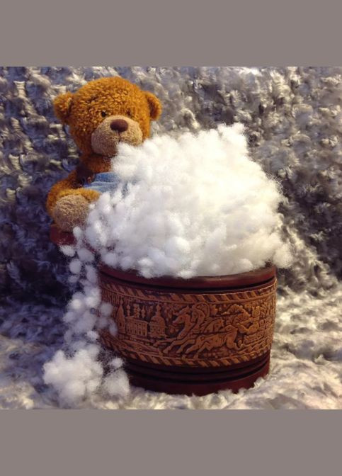 Наповнювач для іграшок - холофайбер (кульки), 100 гр No Brand (340486049)