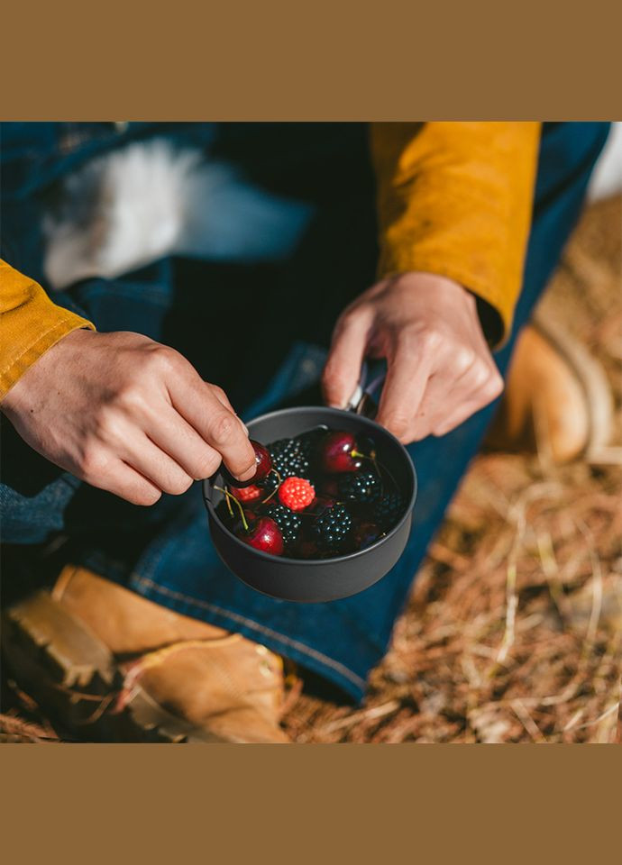 Набор посуды (2 кастрюли, 2 крышки) NH18T018-G, алюминий Naturehike (353505692)