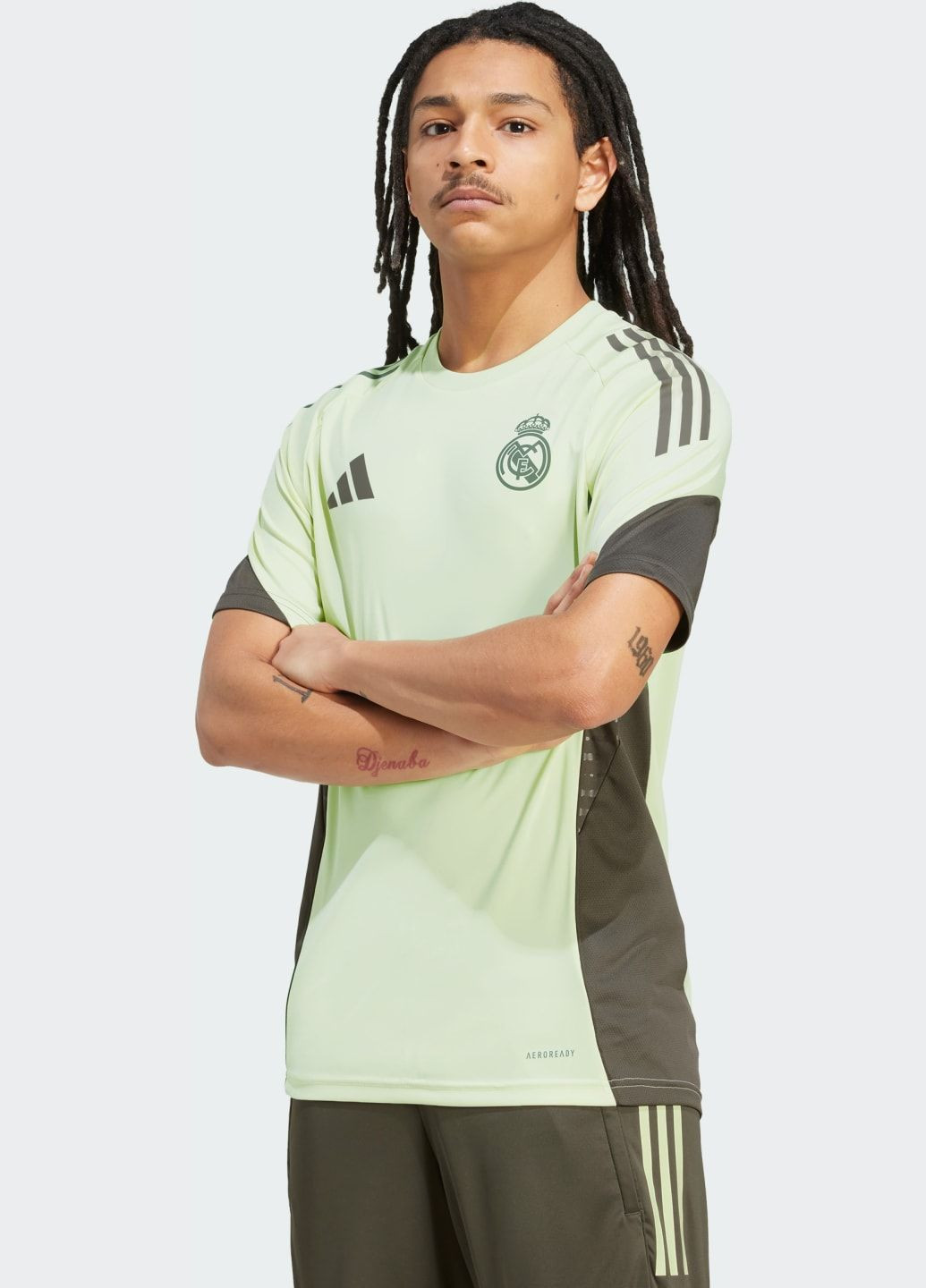 Джерсі Real Madrid Tiro 25 Competition Training adidas логотип зелений спортивні