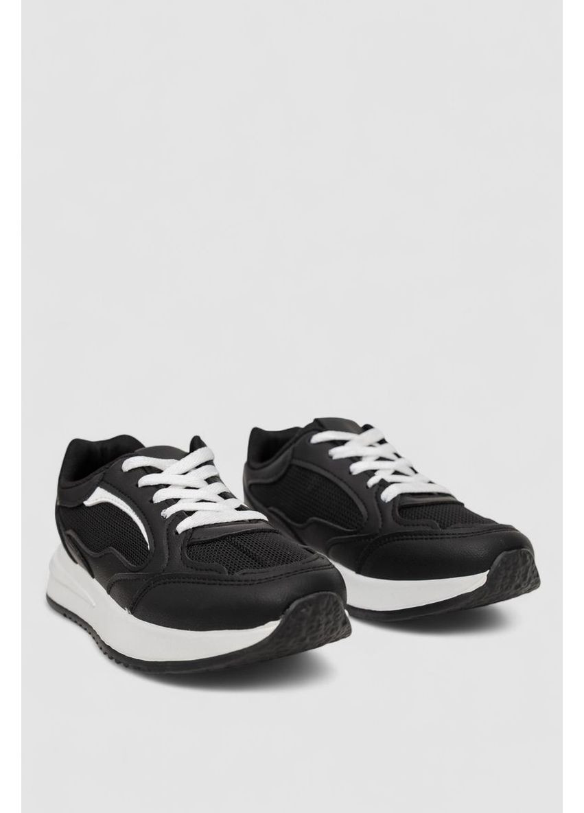 Кроссовки женские,, 248RG30 Ager чёрно-белые (361384432)