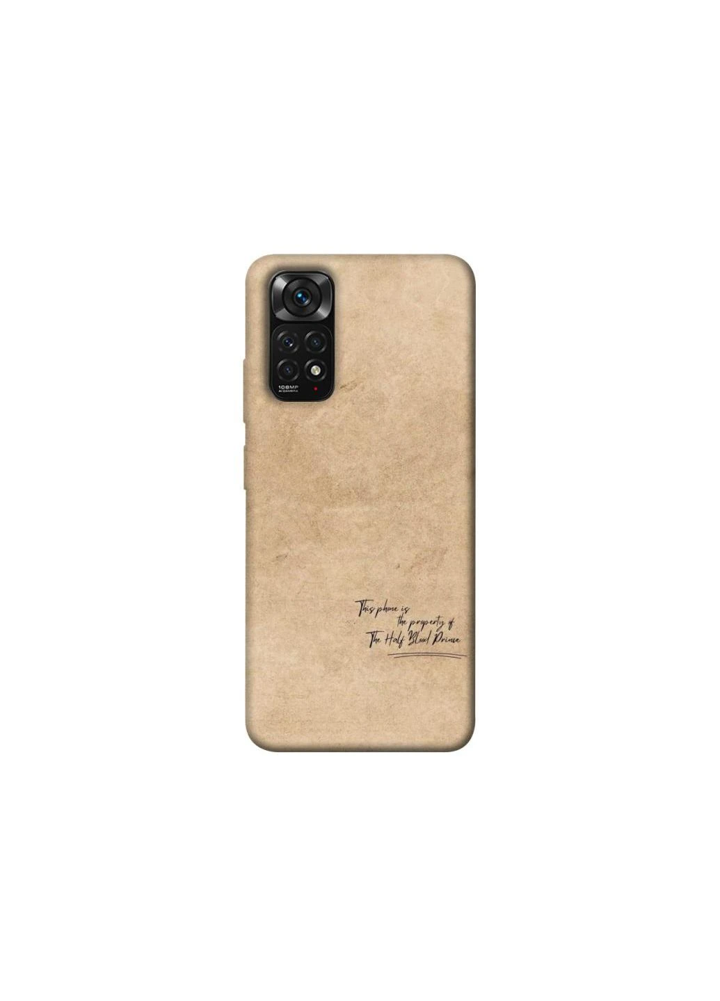 Чехол на Xiaomi Redmi Note 11 (Global) / Note 11S Harry Potter Half-Blood Prince Frontalka (361978897)