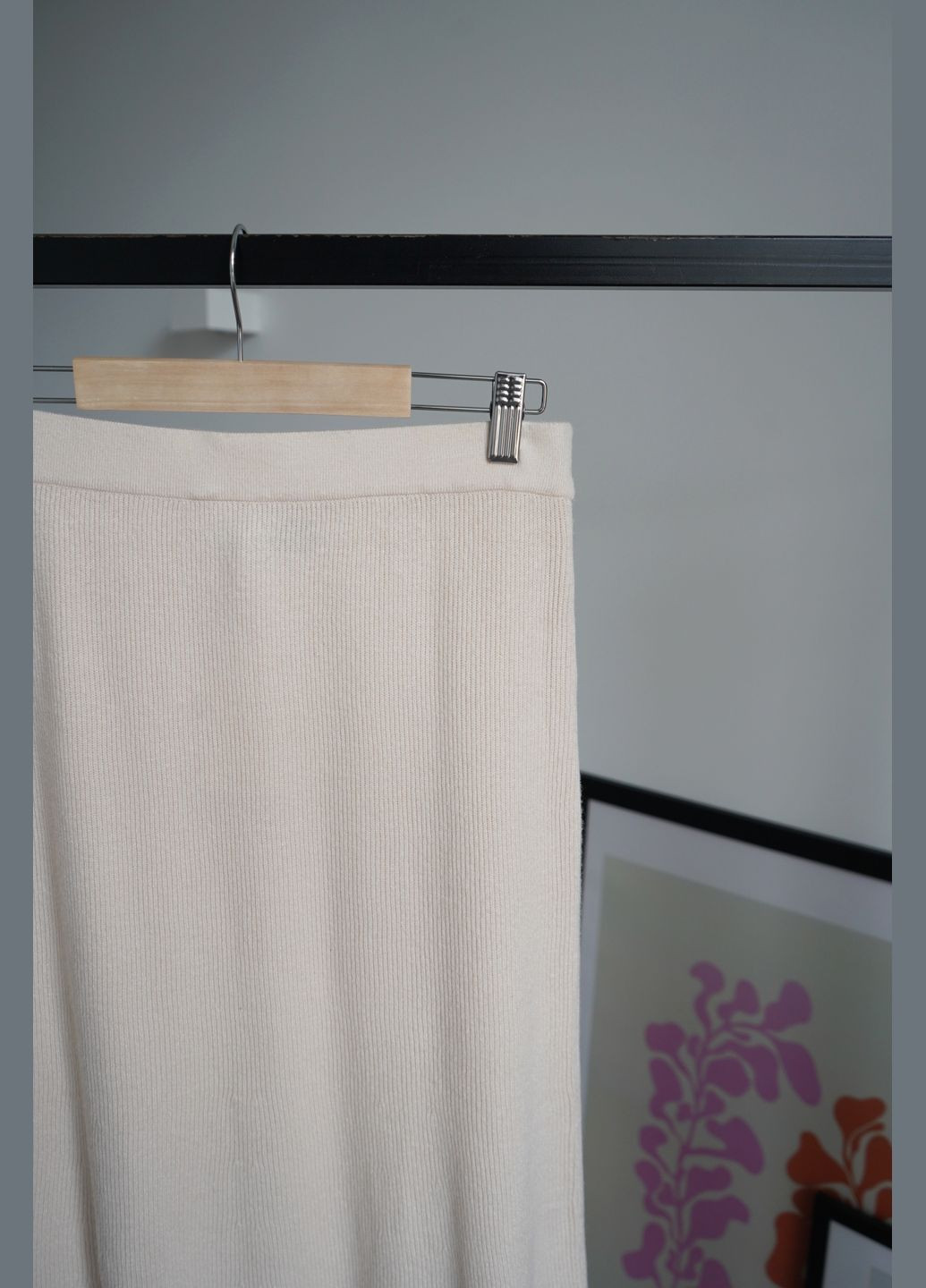 Трикотажна спідниця міді Mango (323165889)