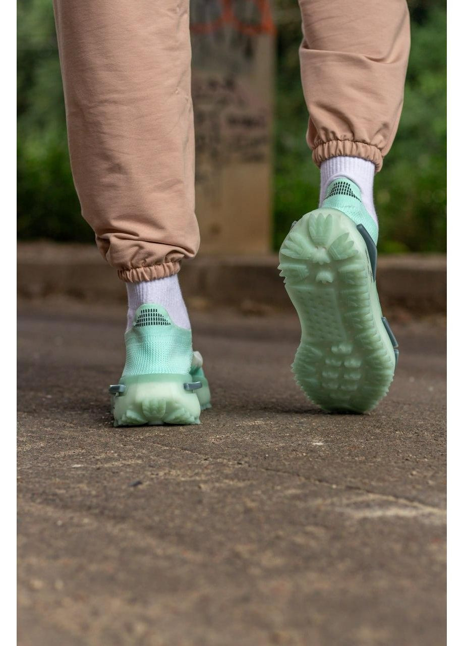 Сірі Осінні кросівки чоловічі adidas nmd s1 friends and family mint green адідас No Brand