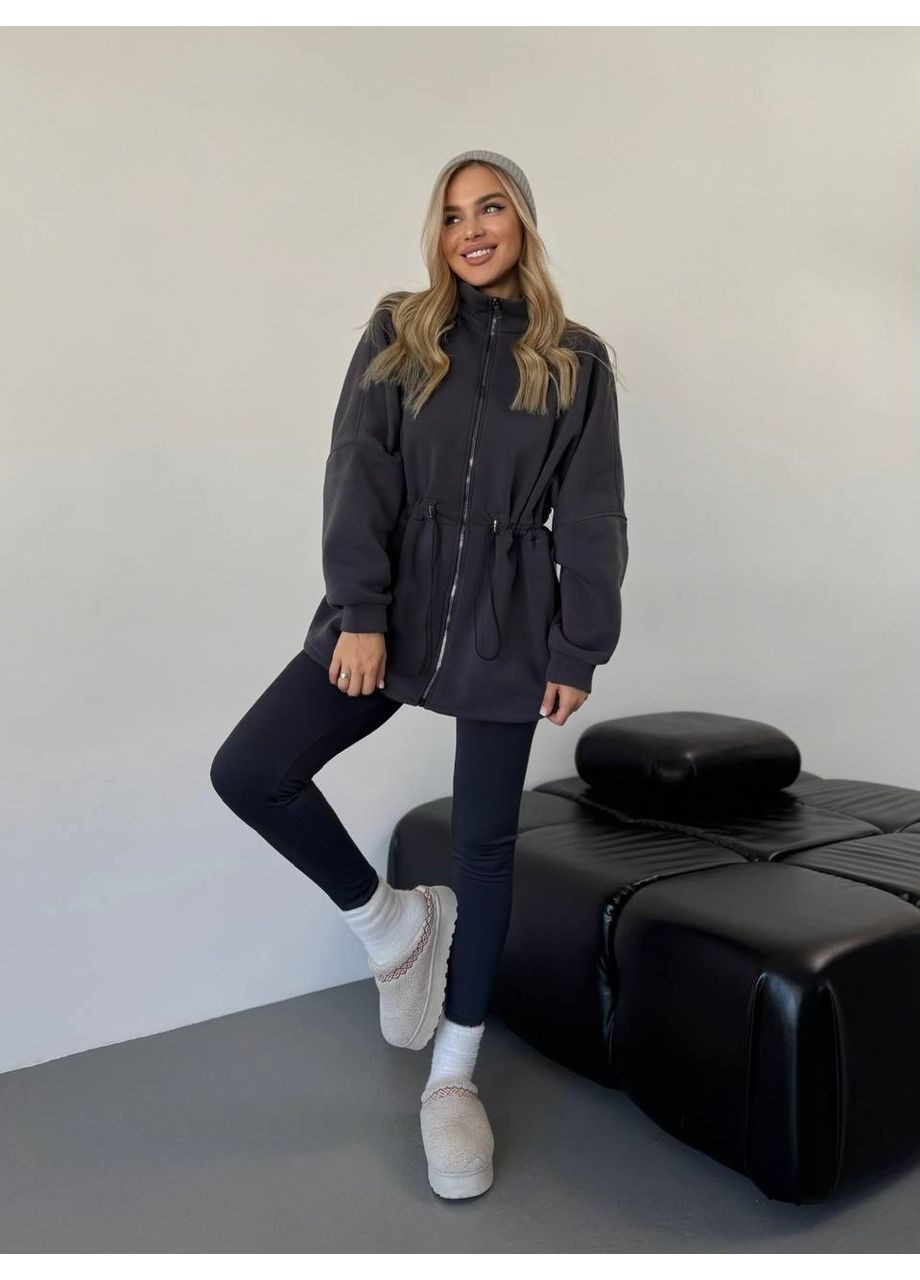 Жіноча кофта із затяжками на флісі Osoblyva (366643934)