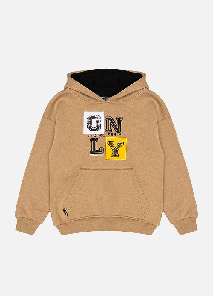 Худи для мальчика цвет бежевый CB-00228529 Bahamax (316136392)