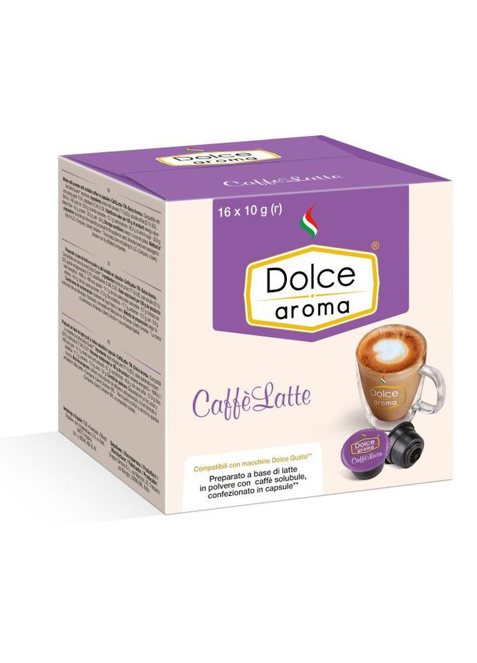 Капсулы Caffe Latte, 16 капсул Dolce Gusto Dolce Aroma (322417046)