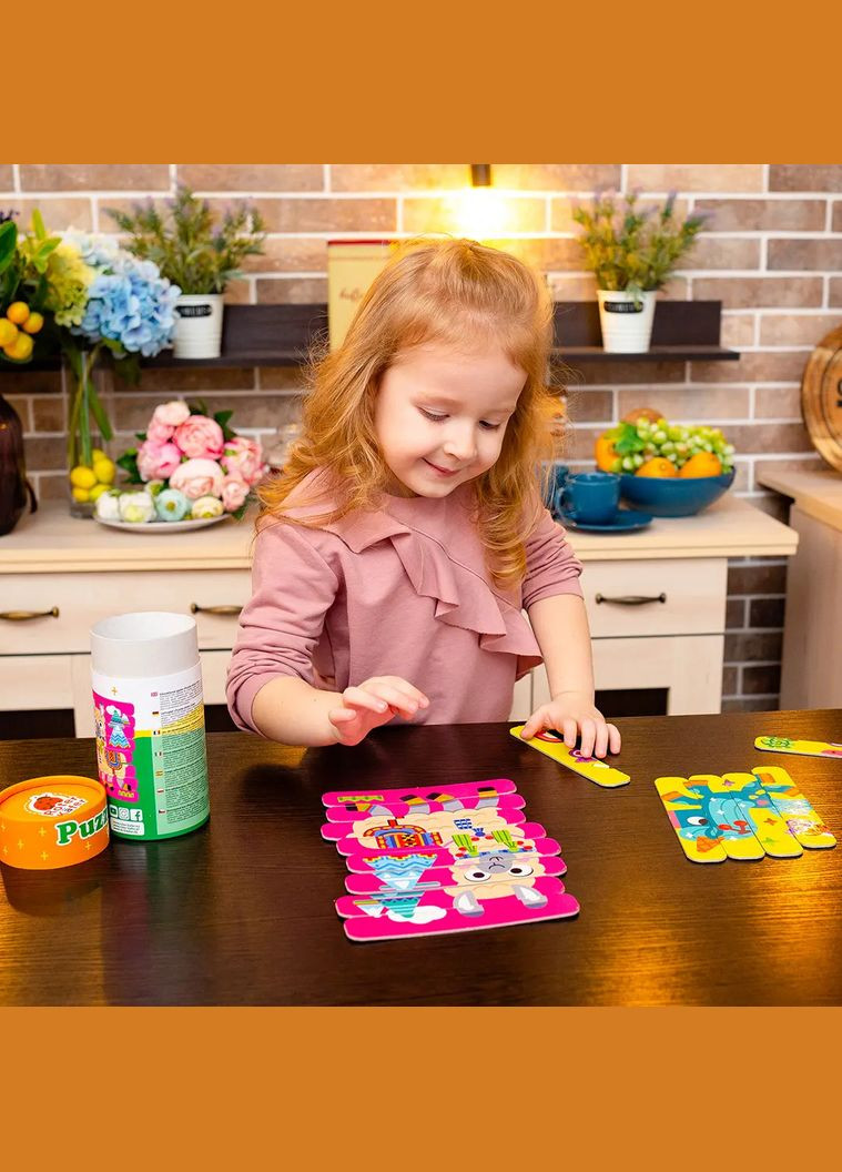 Пазлы-палочки Cute, 16 элементов () Roter Kafer RK1090-01 (328401982)