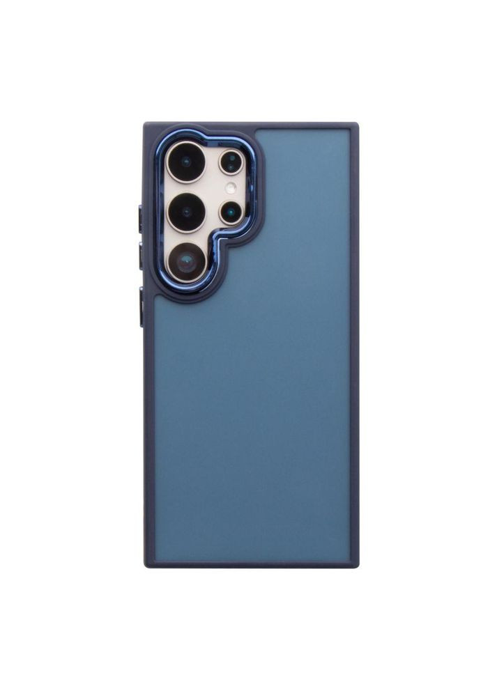 Чехол TPU+PC Space II Color Matte для Samsung Galaxy S24 Ultra 5G (S928) Dark Blue No Brand (335807500)