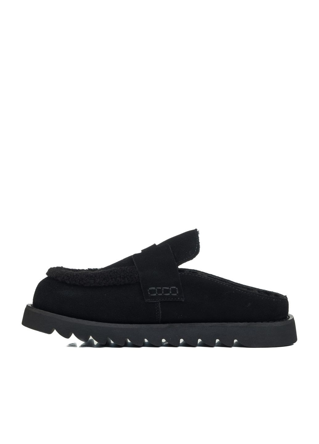 Зимние шлепанцы (2096ц) Marigo из натуральной замши