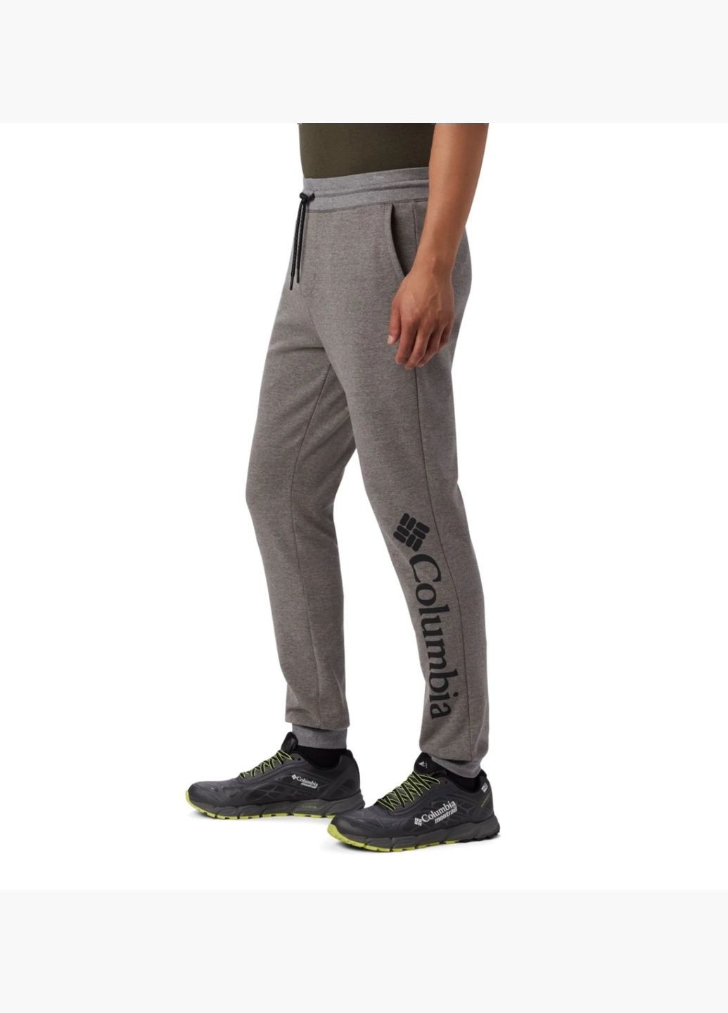 Серые демисезонные брюки Columbia