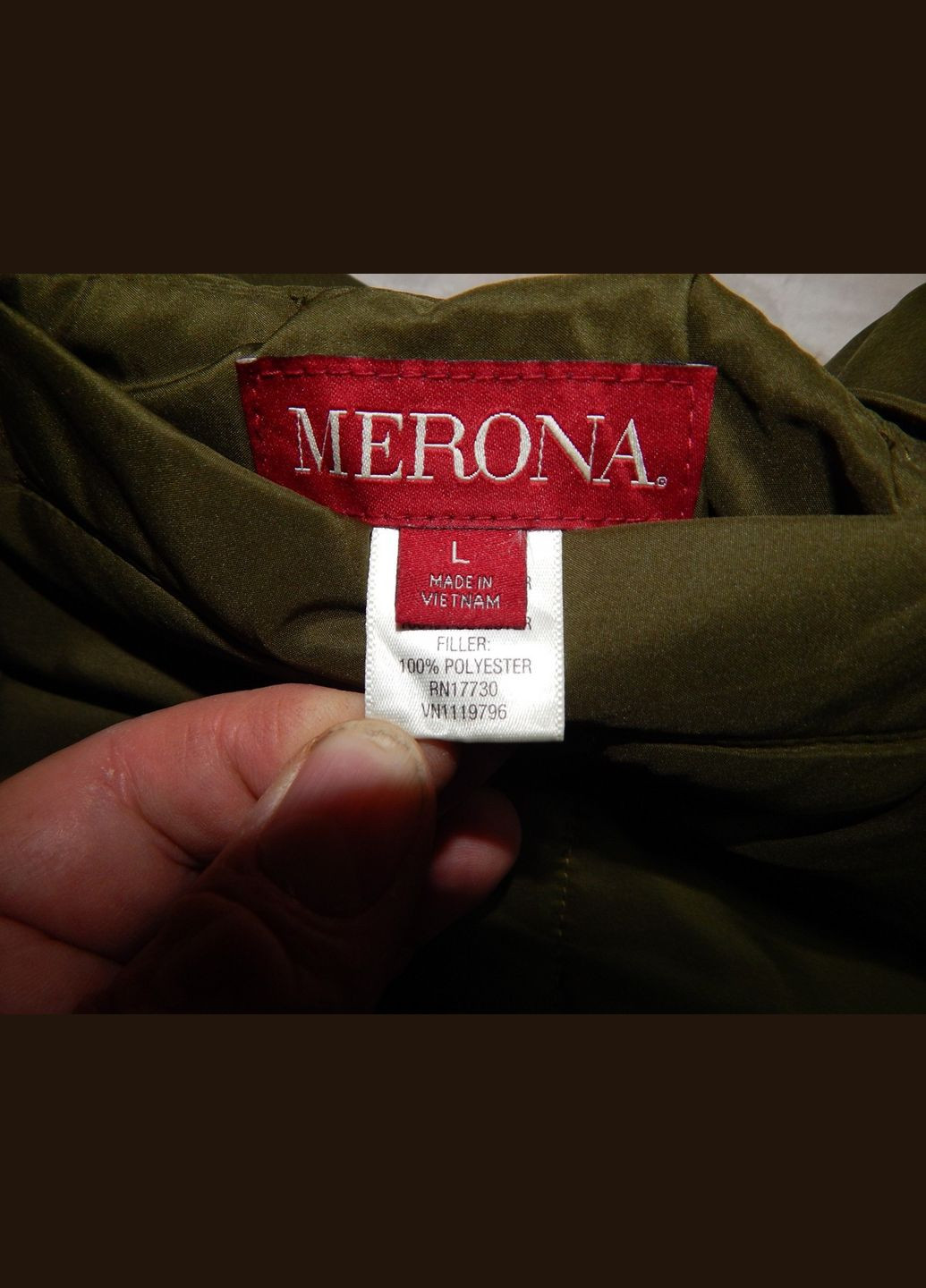 Жилет жіночий двосторонній демісезонний утеплений р.52 167R (тільки в зазначеному розмірі, тільки 1 шт.) Merona (317352685)