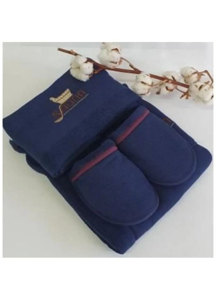 Мужской набор для сауны Sauna Dufour navy Maison D'or (364480242)