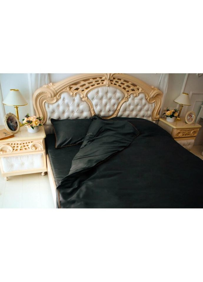 Постільна білизна Сатин Premium Corner Iron grey 2х160х220 (2200001717657) Mirson (280432035)