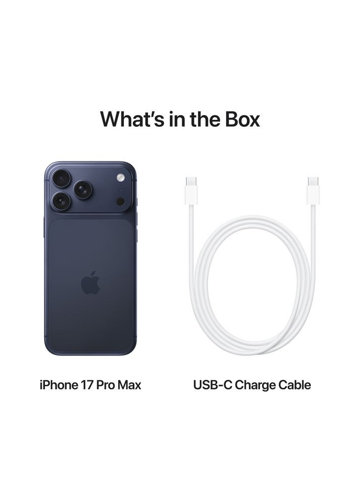 Смартфон iPhone 17 Pro Max 256GB Deep Blue (MG014AF/A) Apple (366828437)