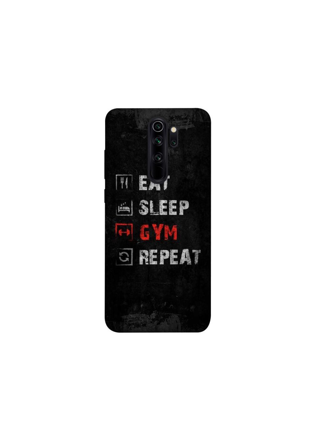 Чехол на Xiaomi Redmi Note 8 Pro Gym Frontalka (354219097)