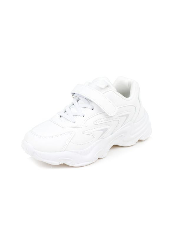 Белые всесезонные кроссовки Fashion WQ3269-1 білі (32-37)