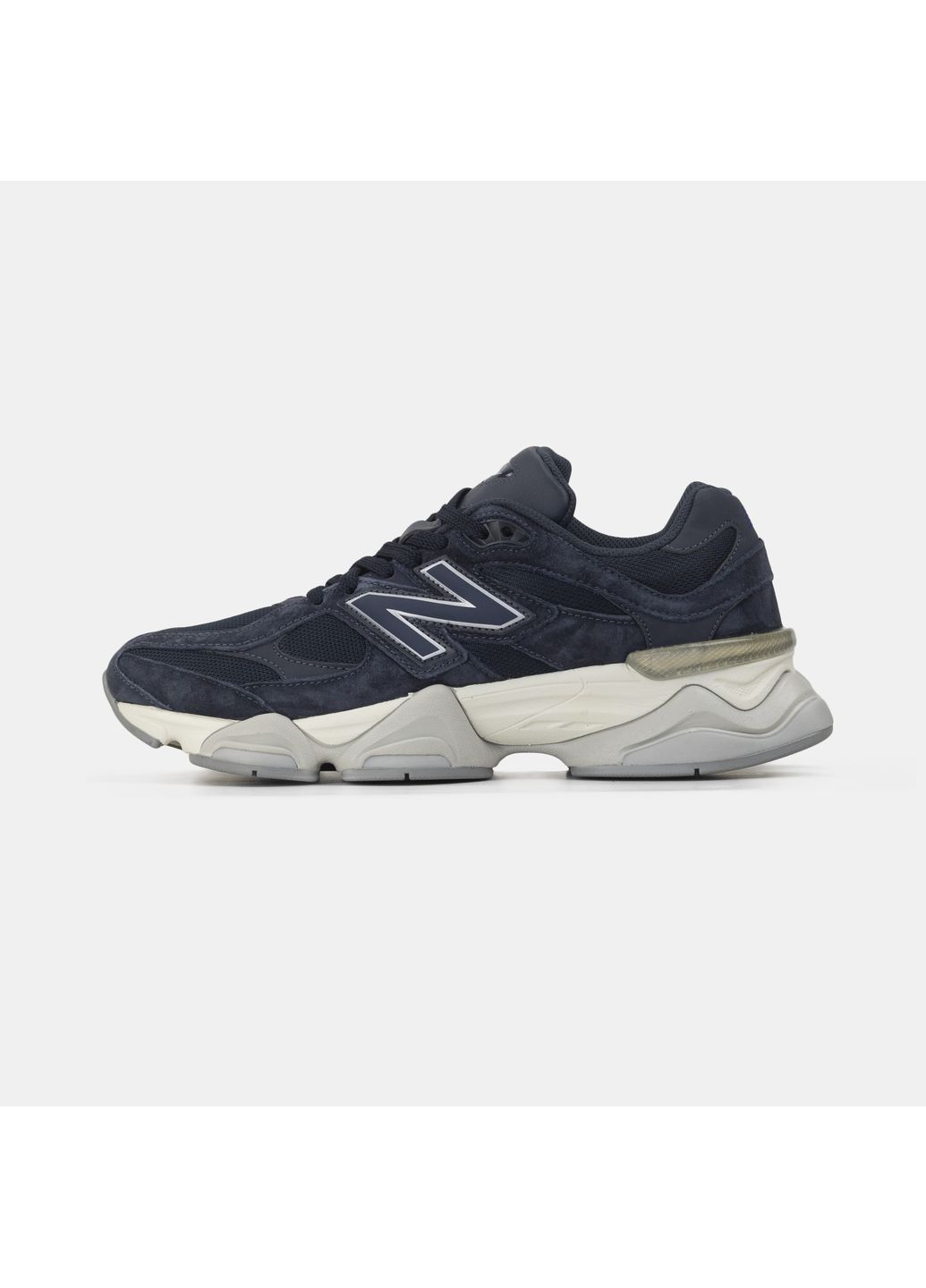 КРОСІВКИ ЖІНОЧІ NEW BALANCE 9060 NAVY WHITE НЬЮ БЕЛАНС 9060 No Brand білі демісезони (369389696)