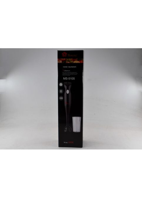 Ручний заглибний блендер з чашею Domotec MS-5105 (400 Вт) Zegor (297443509)