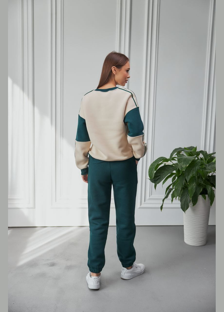 Спортивні штани-джогери на резинці М117.3 (3х - нитка петля) таш UMON (315480940)