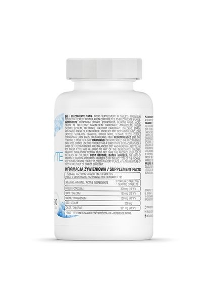 Вітаміни та мінерали Electrolyte, 90 таблеток Ostrovit (322210042)