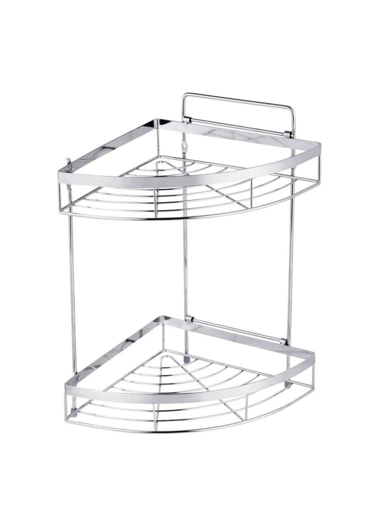 Полиця для ванної кімнати кутова KRM Rizze - ACC329-2 Kroner (369798847)