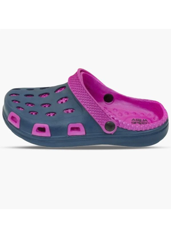 Цветные сандалии silvi blue/pink 508-49 Aqua Speed Без шнурков