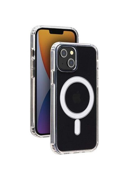 Магнітний чохол на iPhone 15 Plus із підтримкою бездротового заряджання MagSafe Silicone Case (360686400)