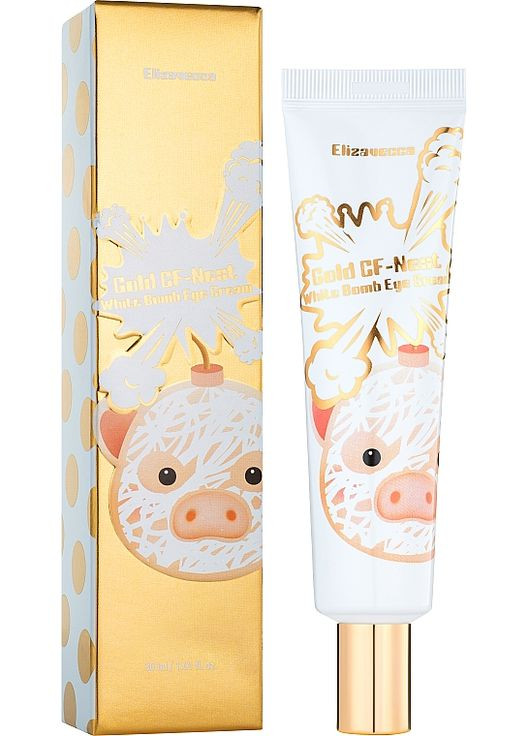 Крем для очей з екстрактом ластівчиного гнізда Face Care Gold CF Nest White Bomb Eye Cream 30ml (297795-162) Elizavecca (368622986)