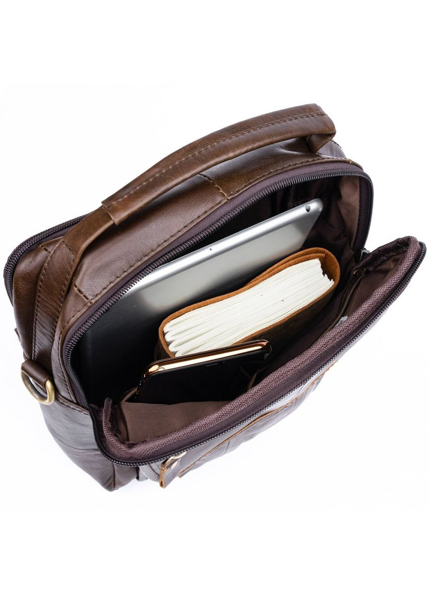 Сумка чоловіча через плече шкіряна 14764 Vintage (302009220)