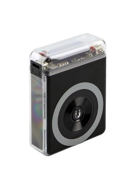 Зовнішній акумулятор магнітний PR226 Mini Transparent Magnetic Absorption 10000 mAh 15W XO (293347005)