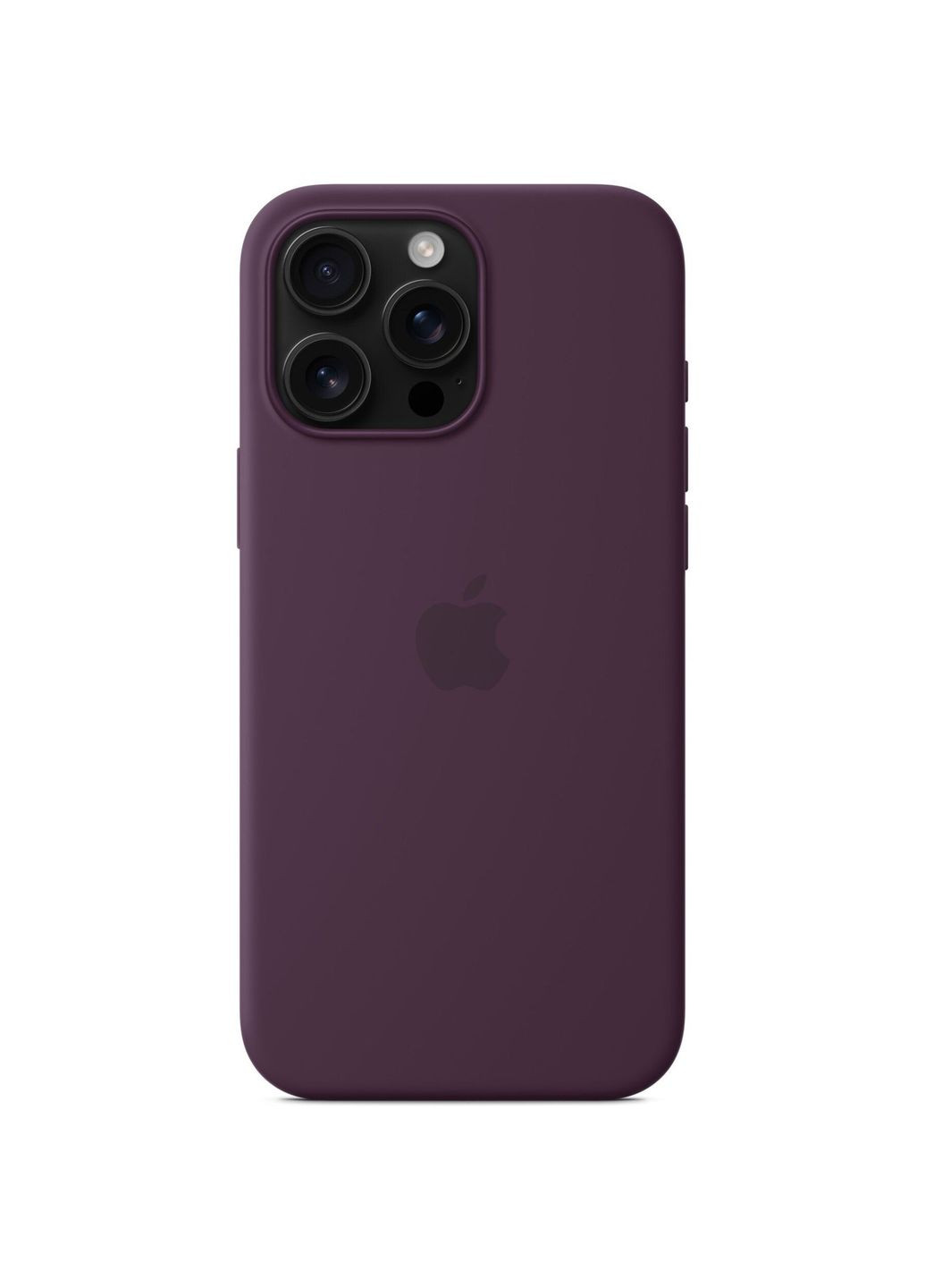 Чохол-накладка Silicone Case with MagSafe для iPhone 16 Pro Max Plum (MYYW3) Apple (361031891)