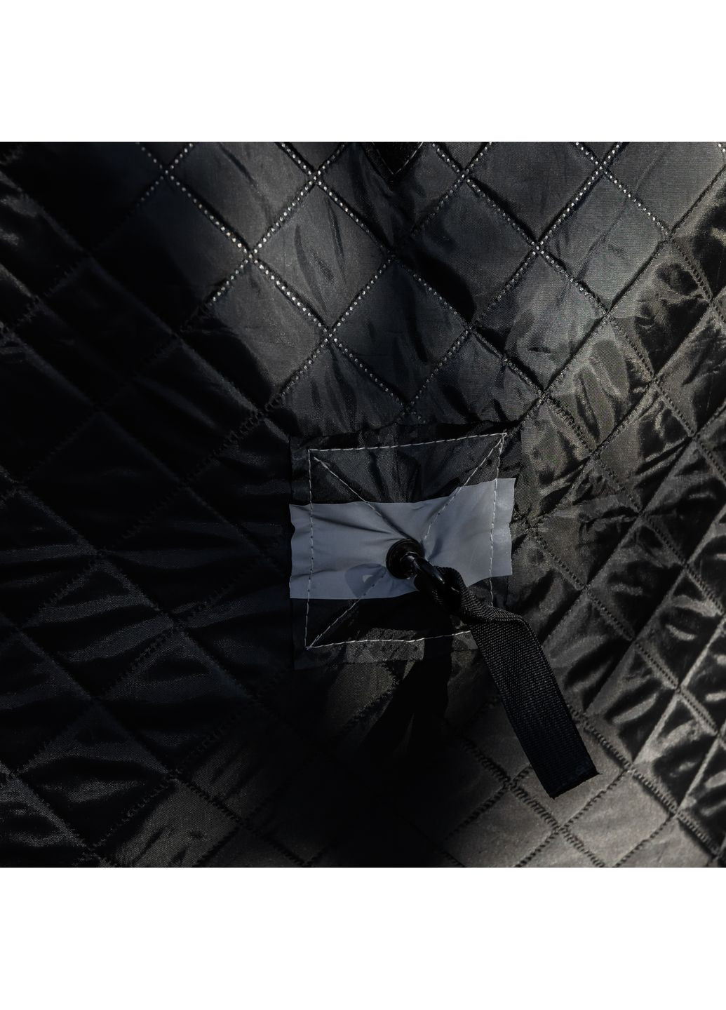 Намет-куб для зимової риболовлі тришаровий 210*210*210 см, чорний LUGI (367983883)