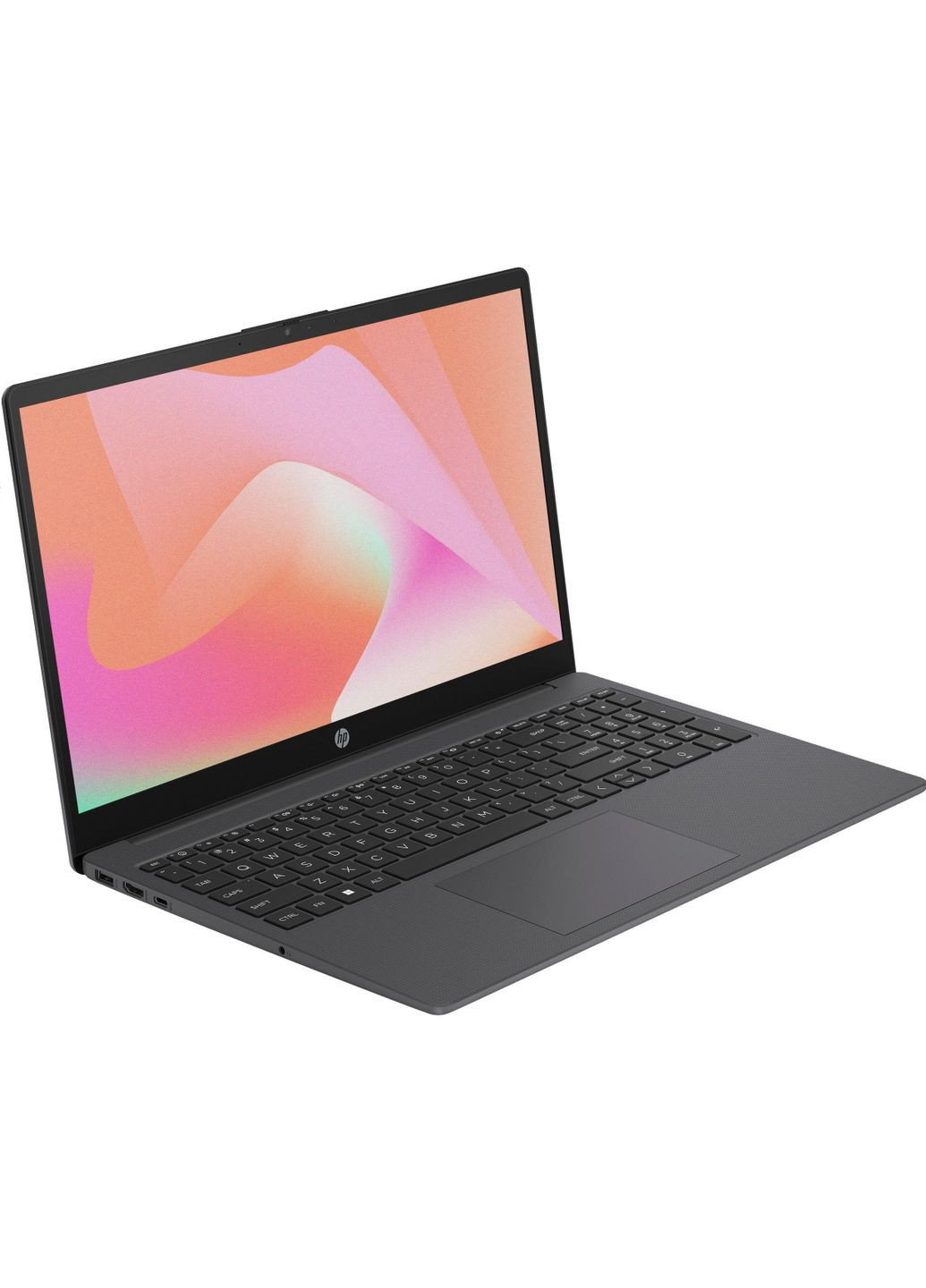 Ноутбук 15-fc0081ua 15.6" FHD IPS AG, AMD R3-7320U, 8GB, F256GB, UMA, DOS, сірий HP (320827422)